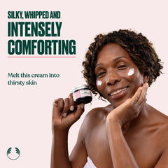The Body Shop Vitamin E Intense Moisturizer application demonstrates fast absorption.