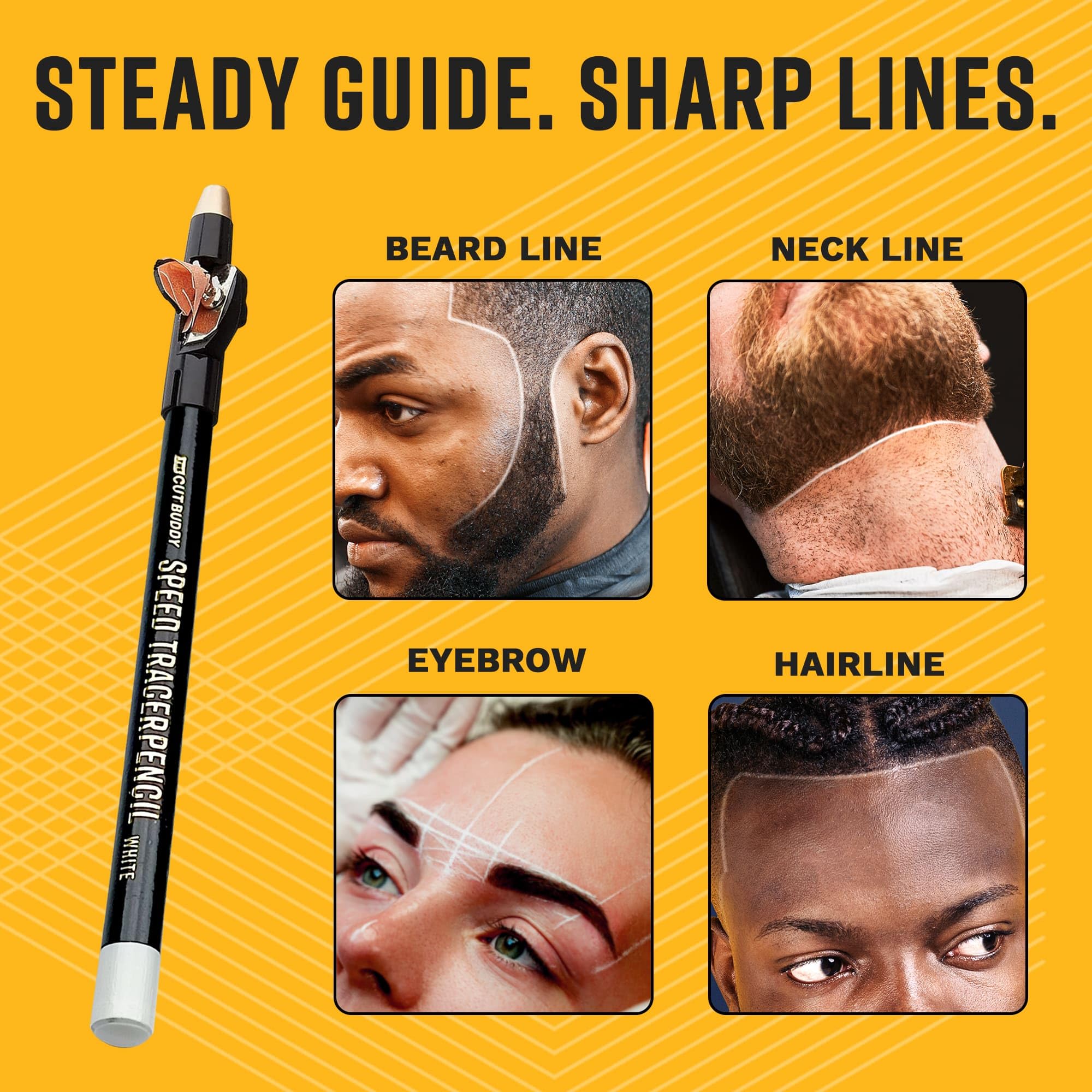 The Cut Buddy pairing with shaping tools for seamless grooming results.