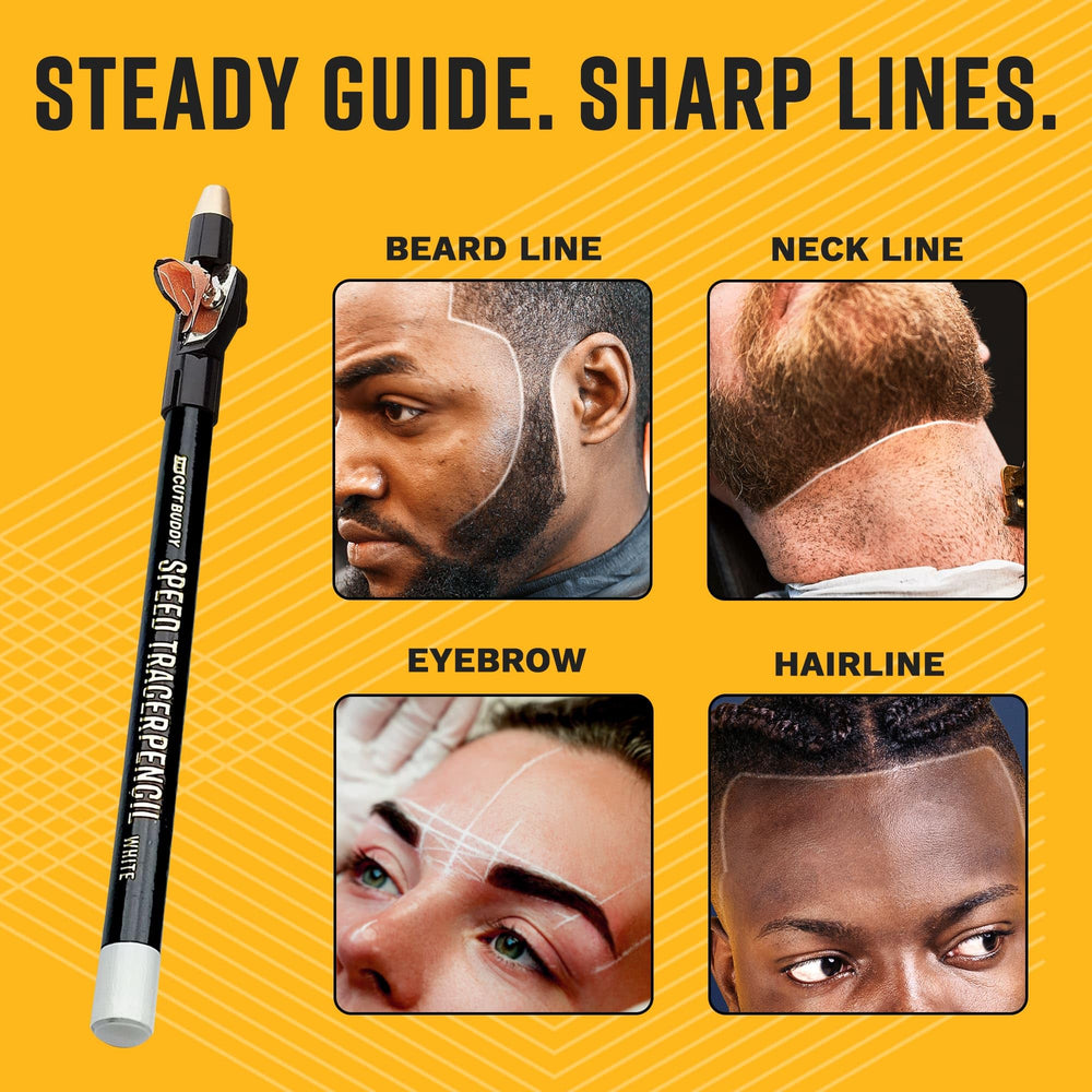 The Cut Buddy pairing with shaping tools for seamless grooming results.