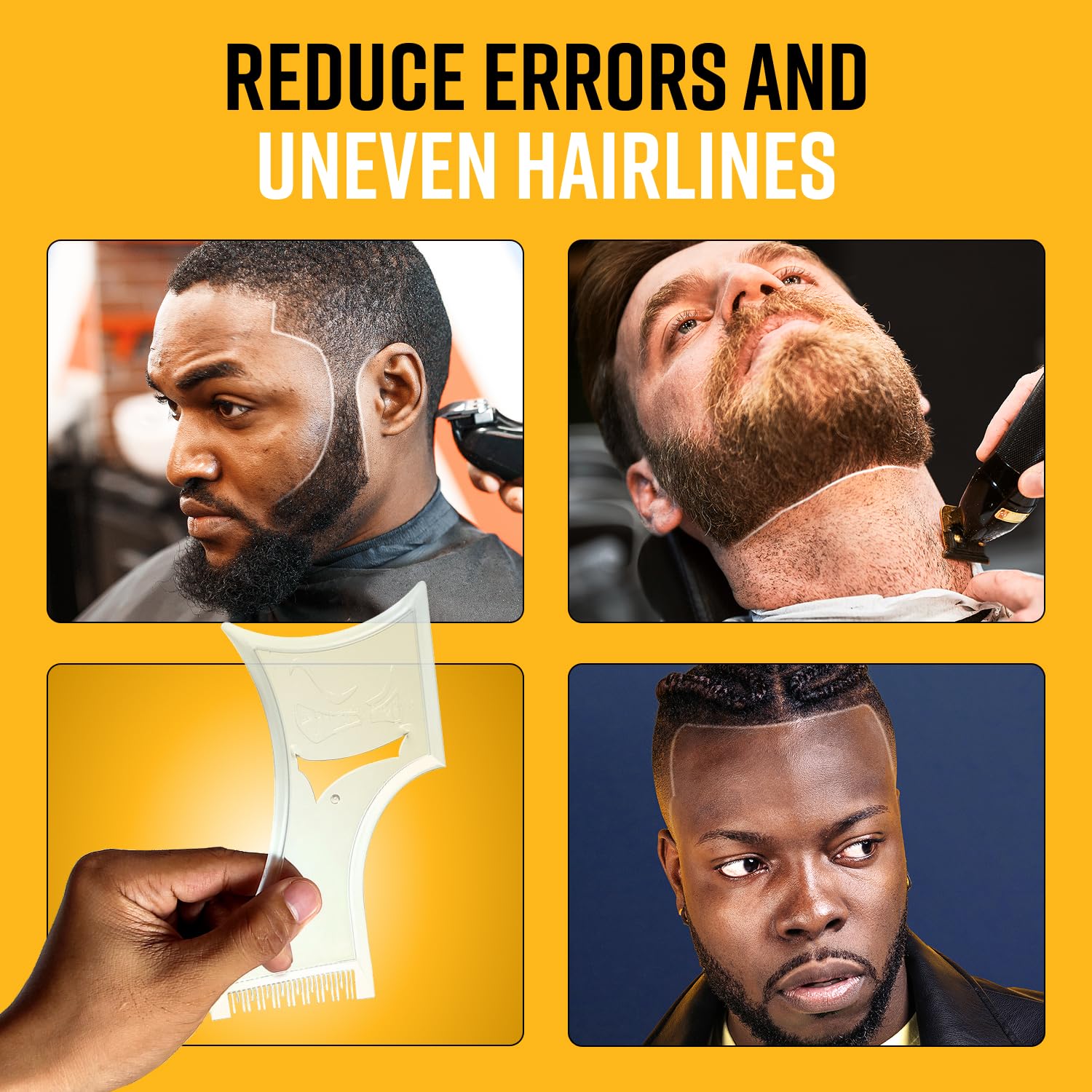 The Cut Buddy Plus versatile tool compatible with clippers razors and trimmers