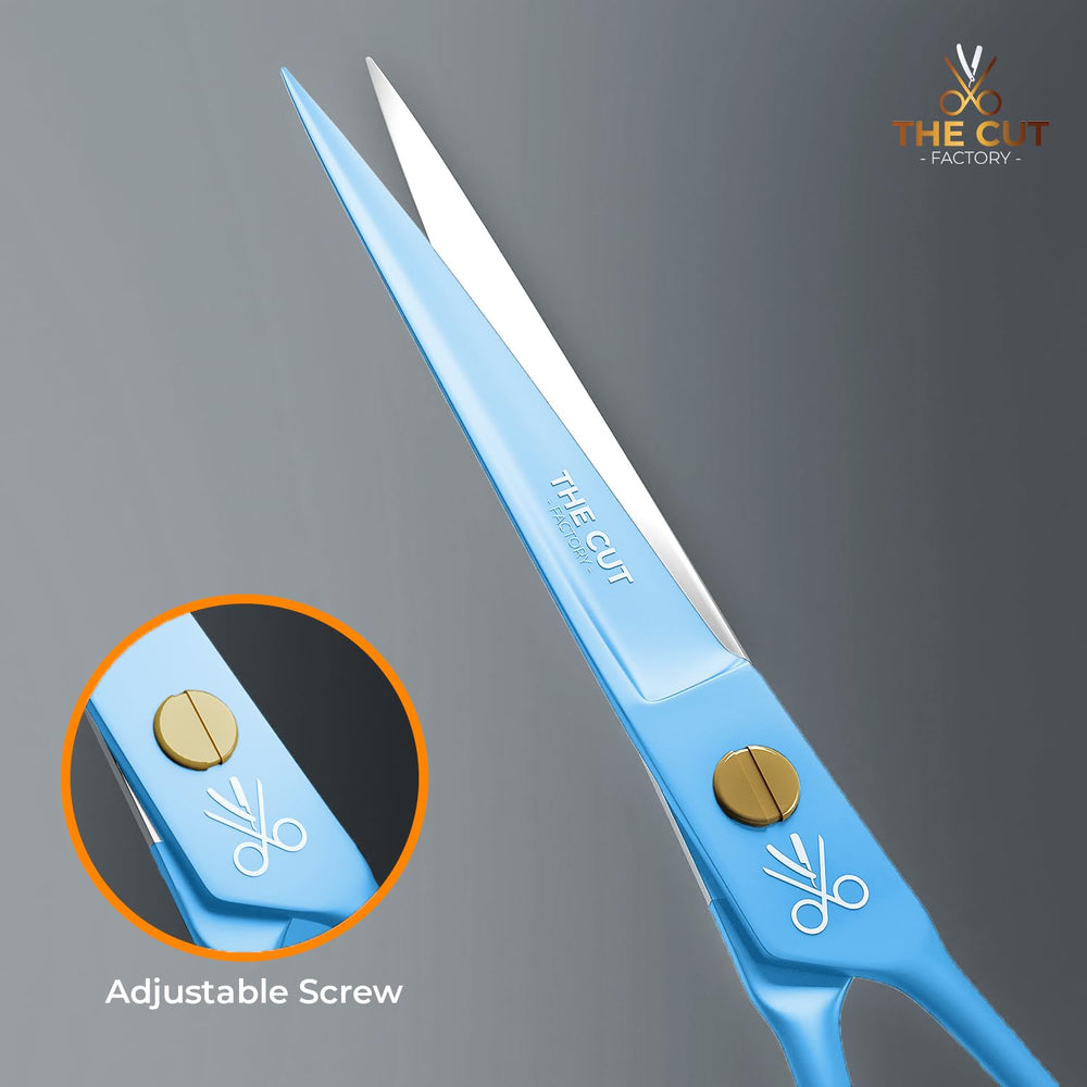 The Cut Factory ergonomic non-slip handle reduces fatigue during lengthy styling sessions.