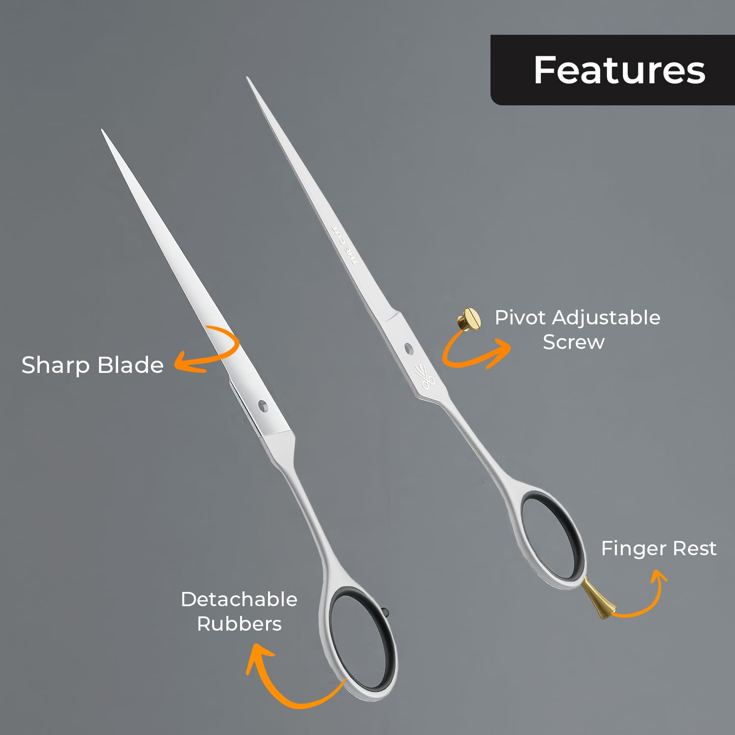 Durable high carbon 420 stainless steel construction for long-term use