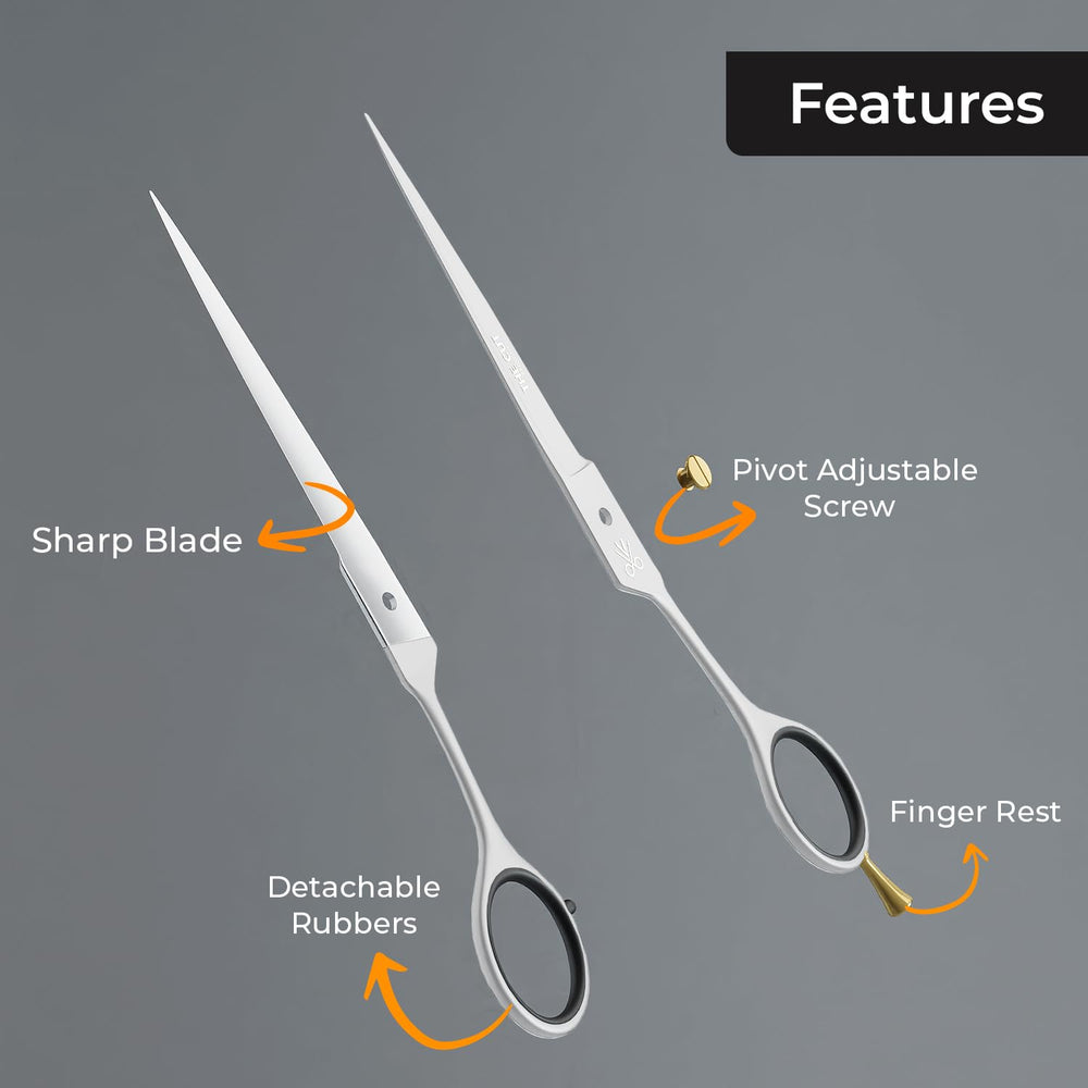 Durable high carbon 420 stainless steel construction for long-term use