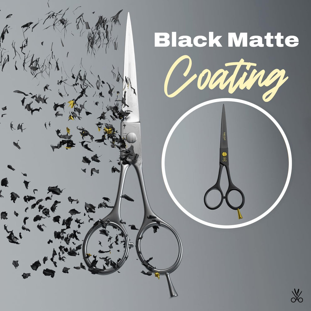 The Cut Factory matte black finish enhances premium salon aesthetics