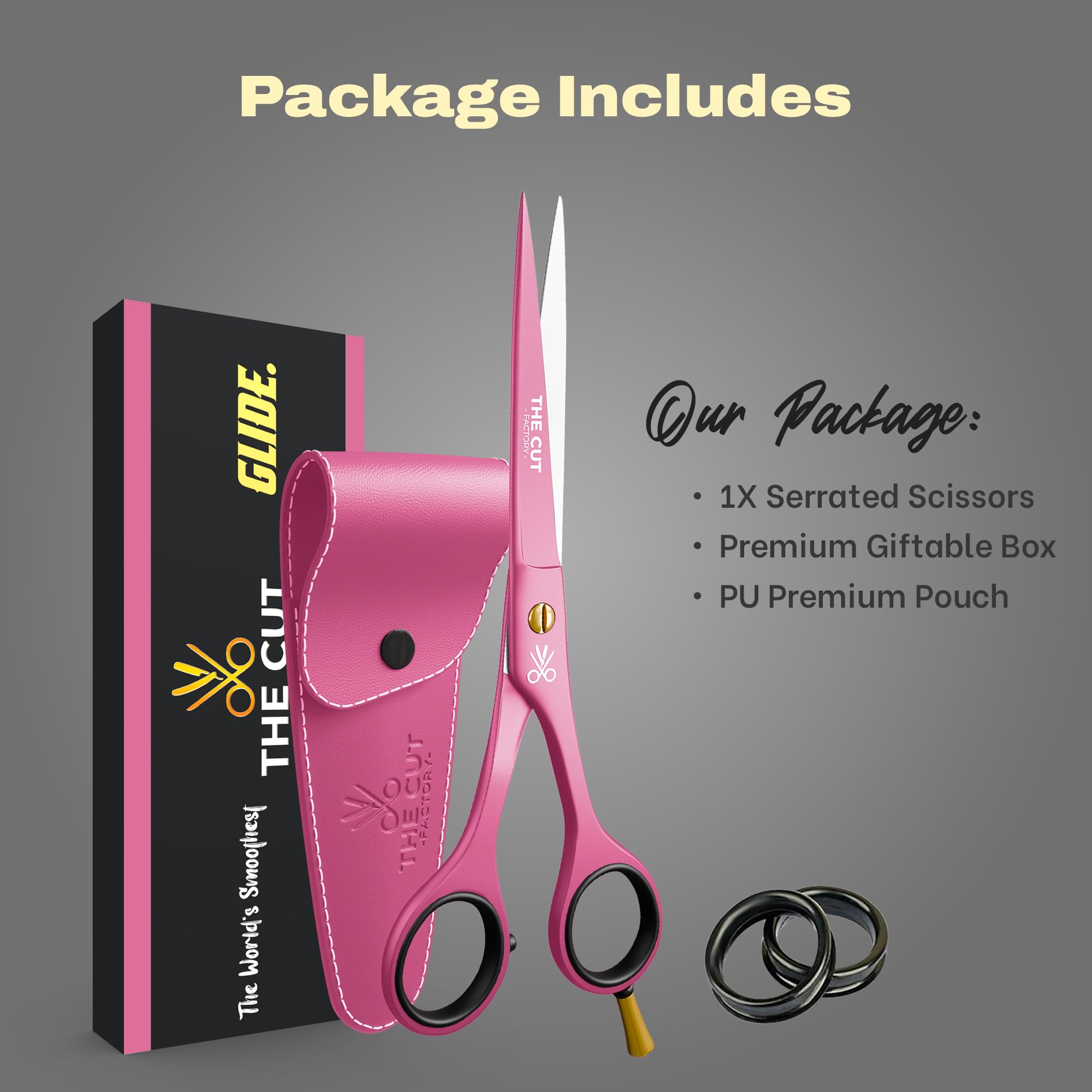 The Cut Factory packaging included ensures safe delivery and storage.