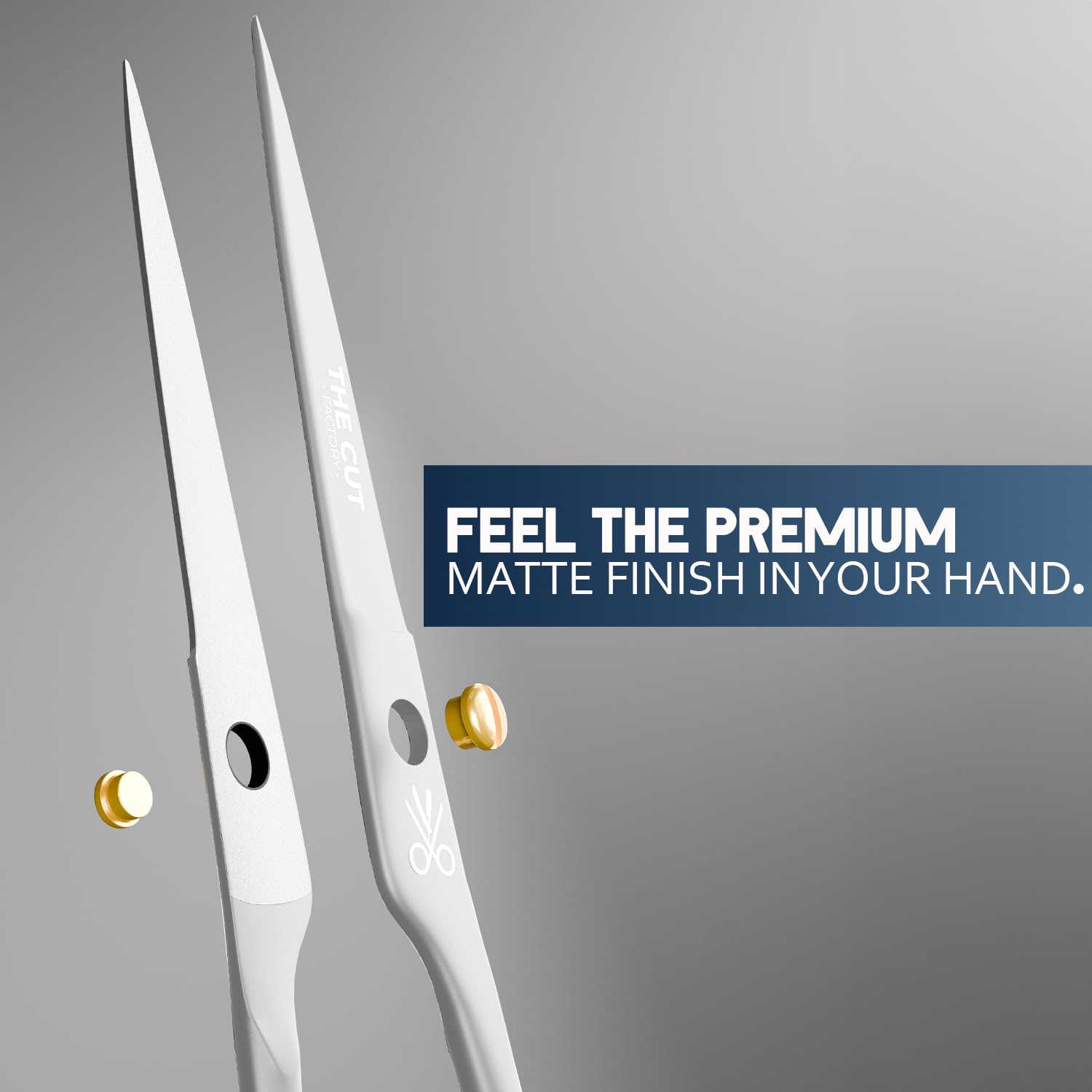 Salon-grade barber shears ideal for professional and home haircuts