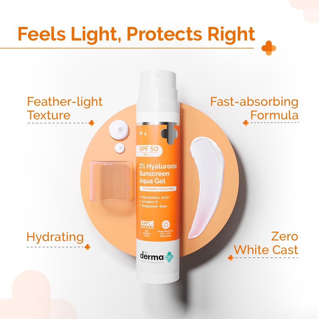Protección ante la luz azul de pantallas con el gel de The Derma Co.