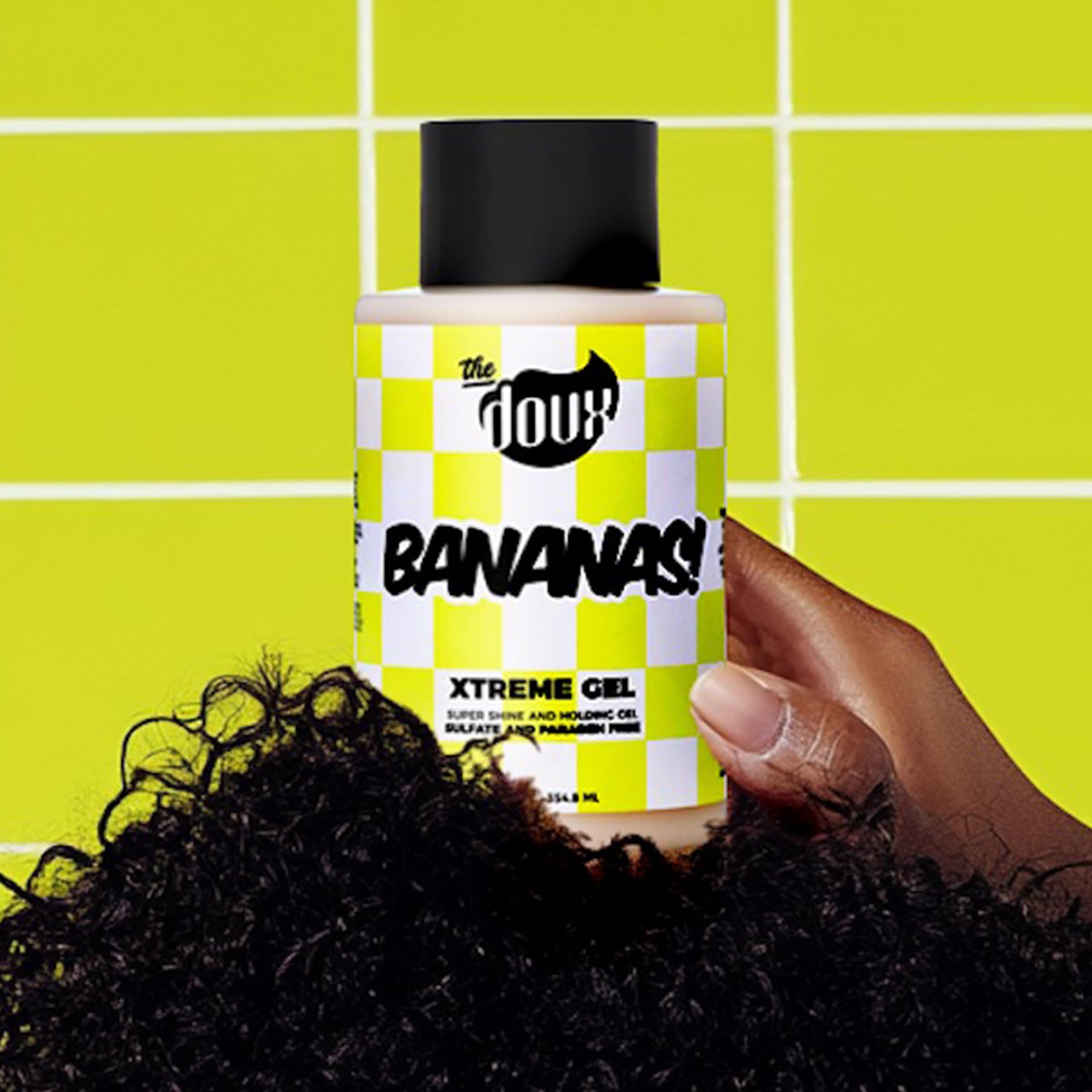 Rizos y ondas definidos con The Doux Bananas Xtreme Hold Gel