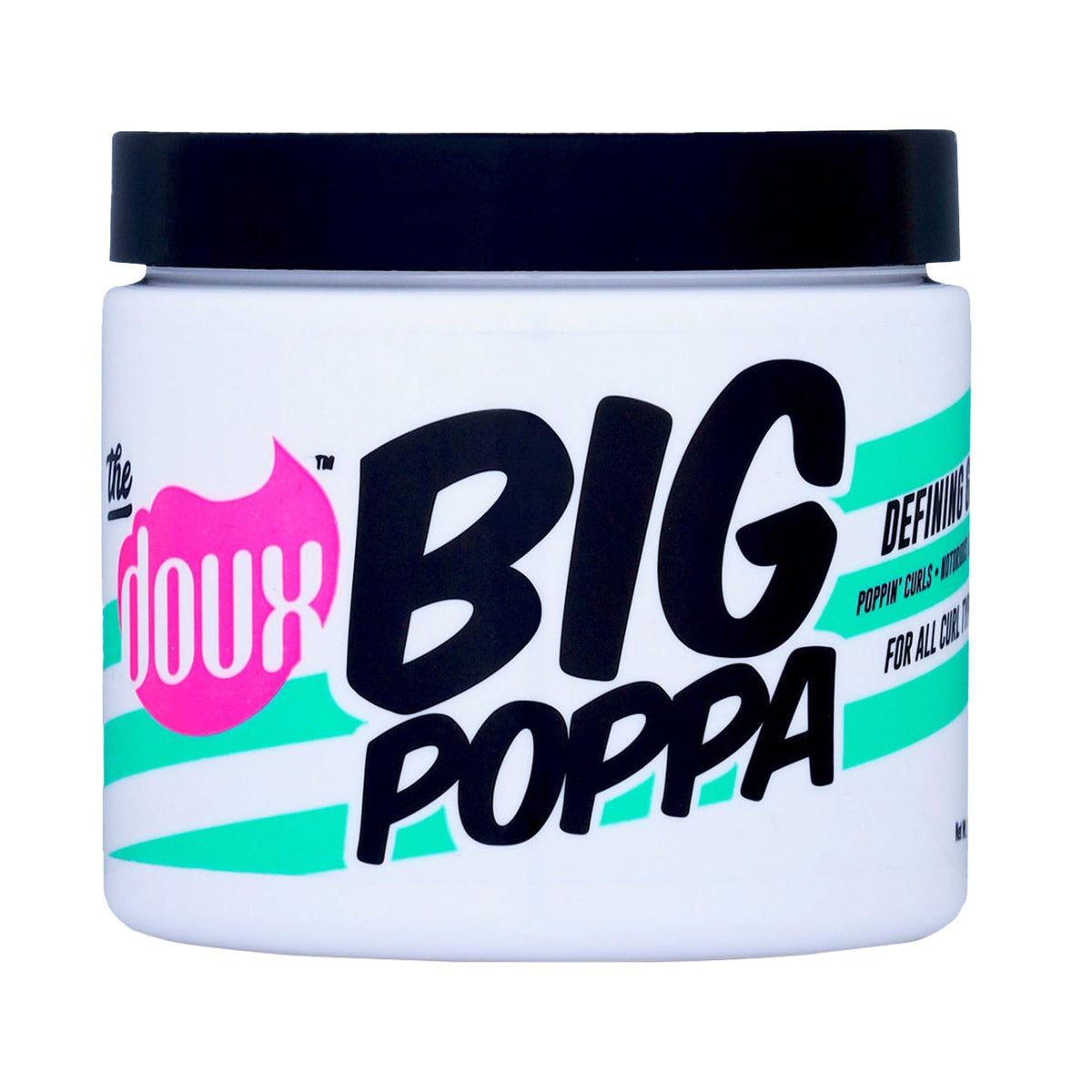 The Doux Big Poppa: definición de rizos con brillo natural.