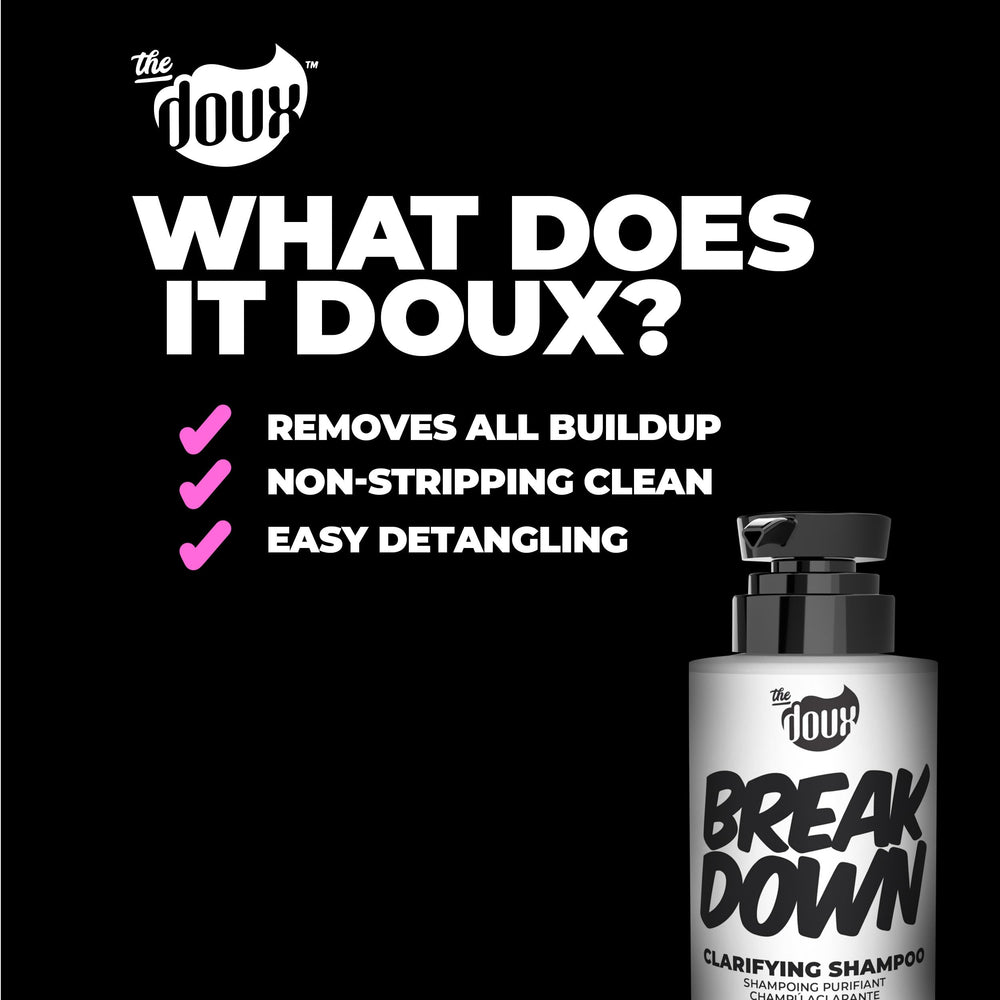 The Doux BREAKDOWN: cuidado equilibrado para cabello graso que mantiene frescura entre lavados.