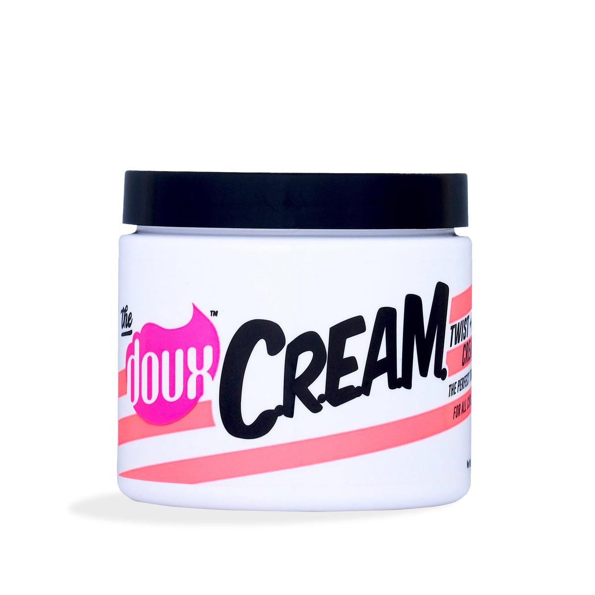 The Doux C.R.E.A.M. Twist & Curl Cream: aplicación suave para rizos definidos.