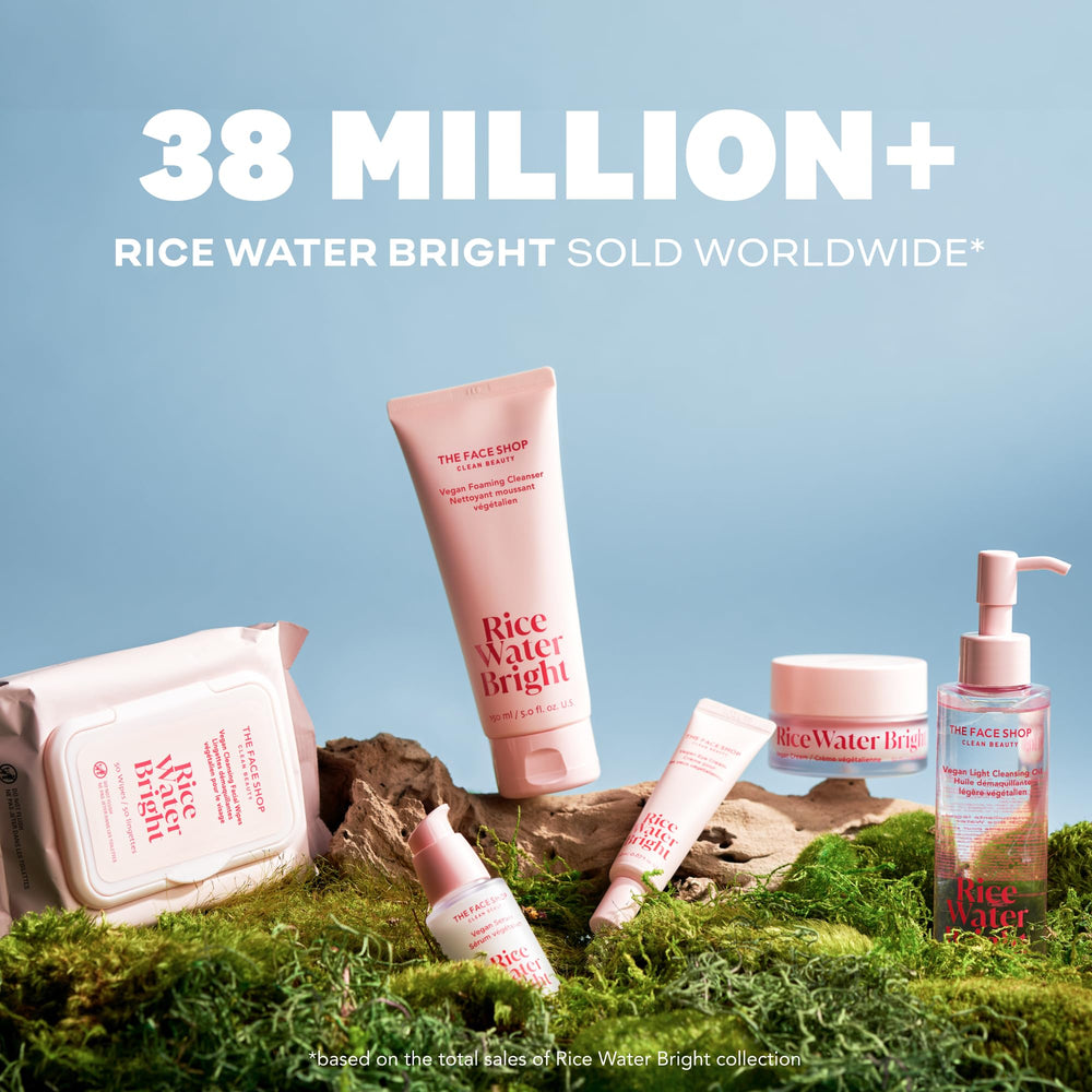The Face Shop Rice Water Bright uso diario para piel nutrida.