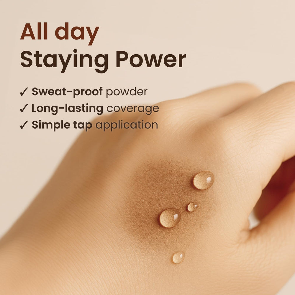 The Face Shop Quick Hair Puff long-wearing powder for lasting concealment