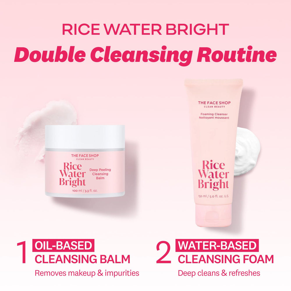 The Face Shop Rice Water Bright masaje facial mejora la textura de la piel