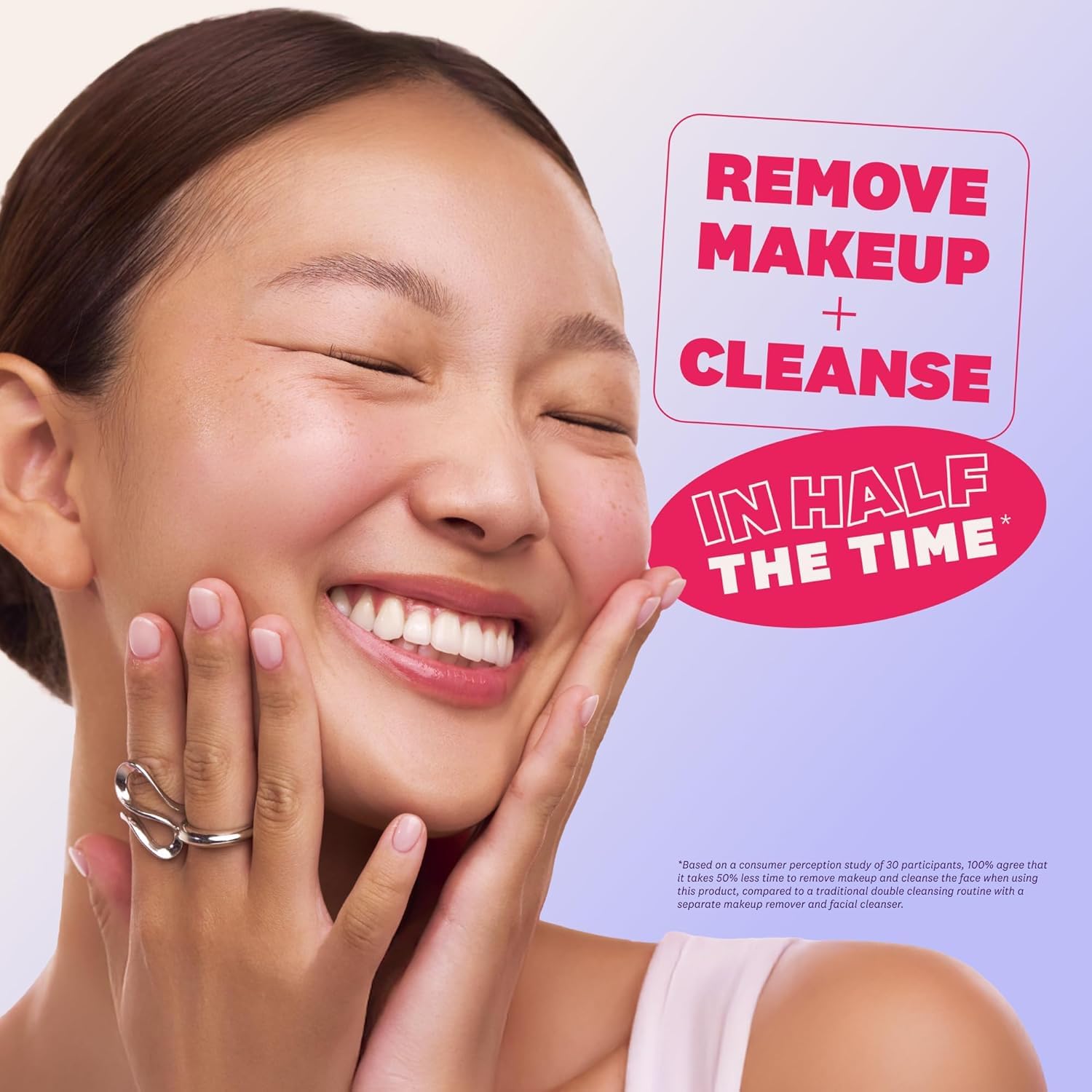 The Face Shop: dispensador doble facilita la doble limpieza en un solo paso.