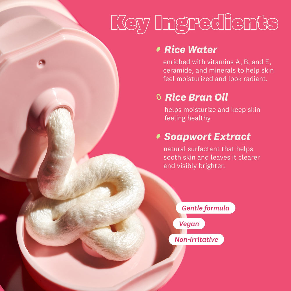 The Face Shop Rice Water Bright fórmula vegana apta para todo tipo de piel