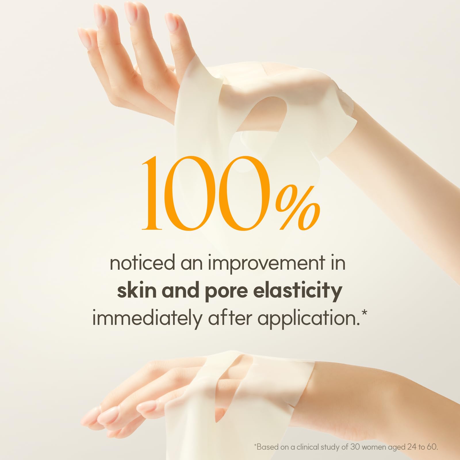 The Face Shop Vita-Toning vegan collagen mask glutathione brighten for a more uniform skin tone.