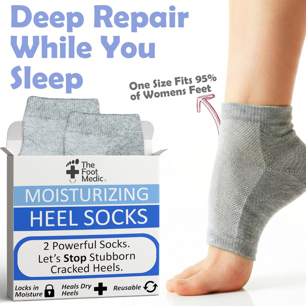 The Foot Medic uso nocturno para pies, ideal para sesiones largas