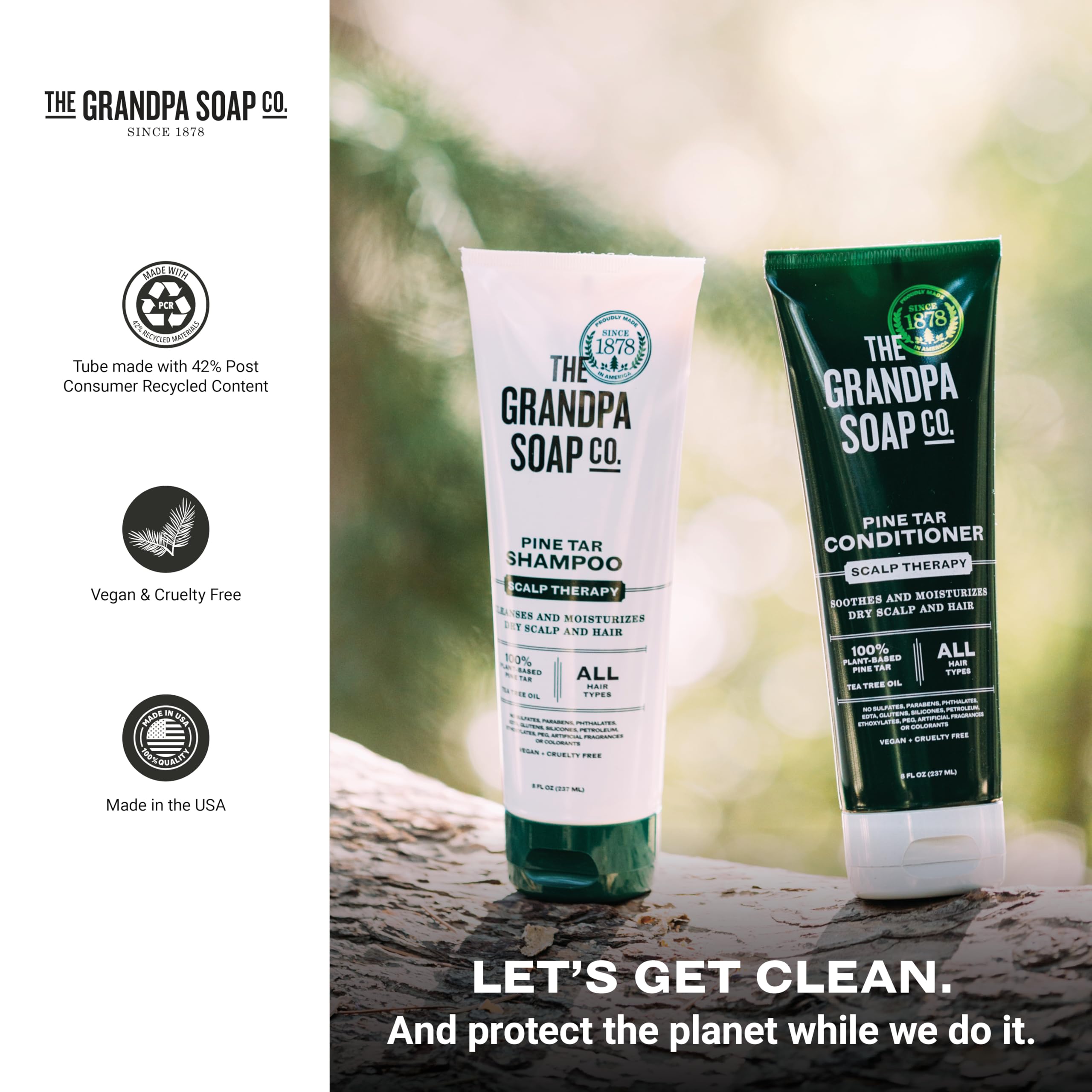 Cruelty-free and vegan formula supports ethical grooming routines.
