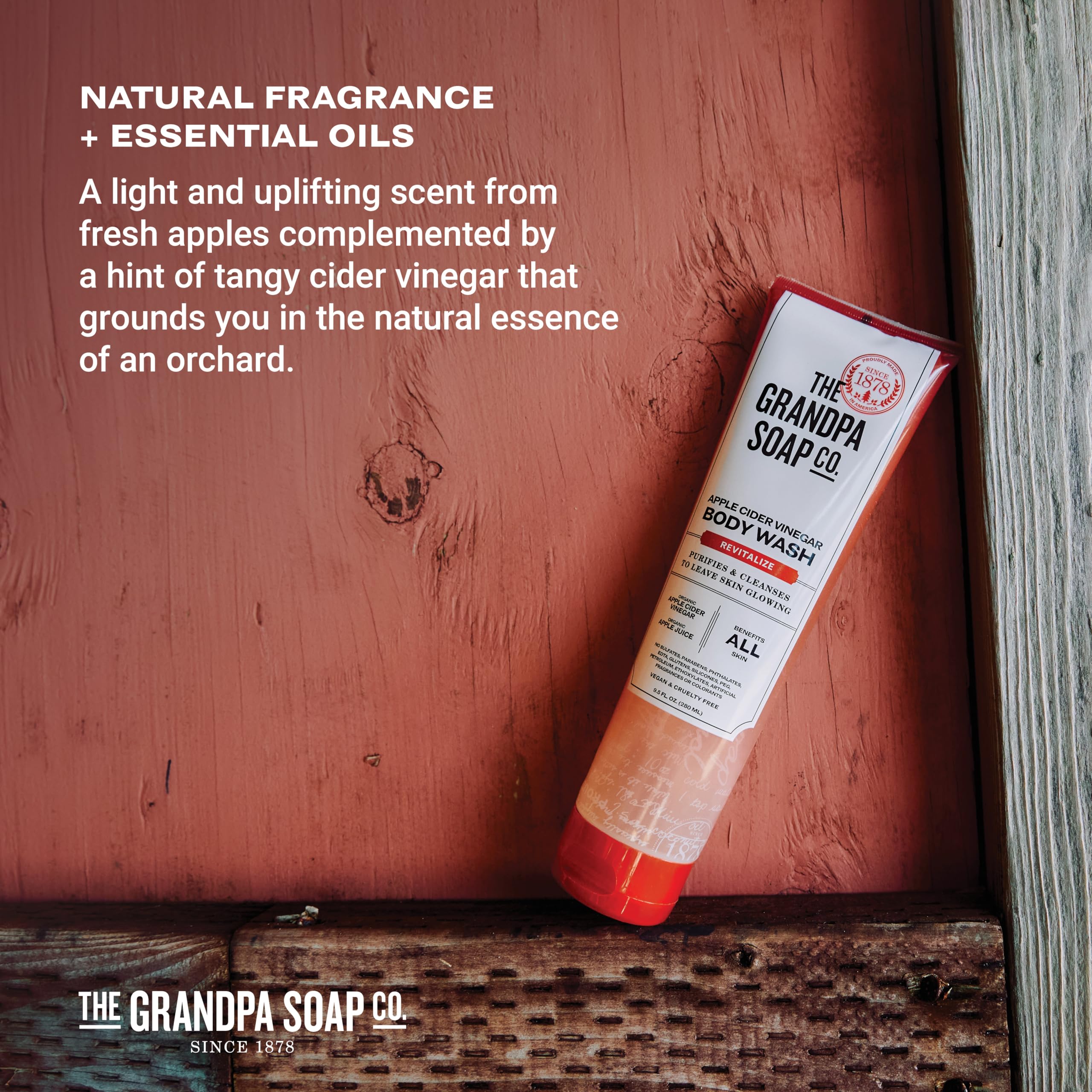 The Grandpa Soap Company: ingredientes veganos para un cuidado respetuoso.
