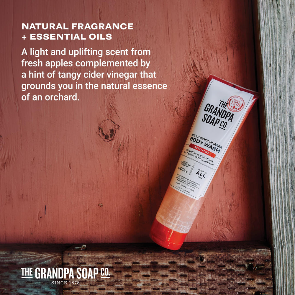 The Grandpa Soap Company: ingredientes veganos para un cuidado respetuoso.