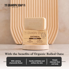 The Grandpa Soap Company lavado diario, espuma suave y limpia