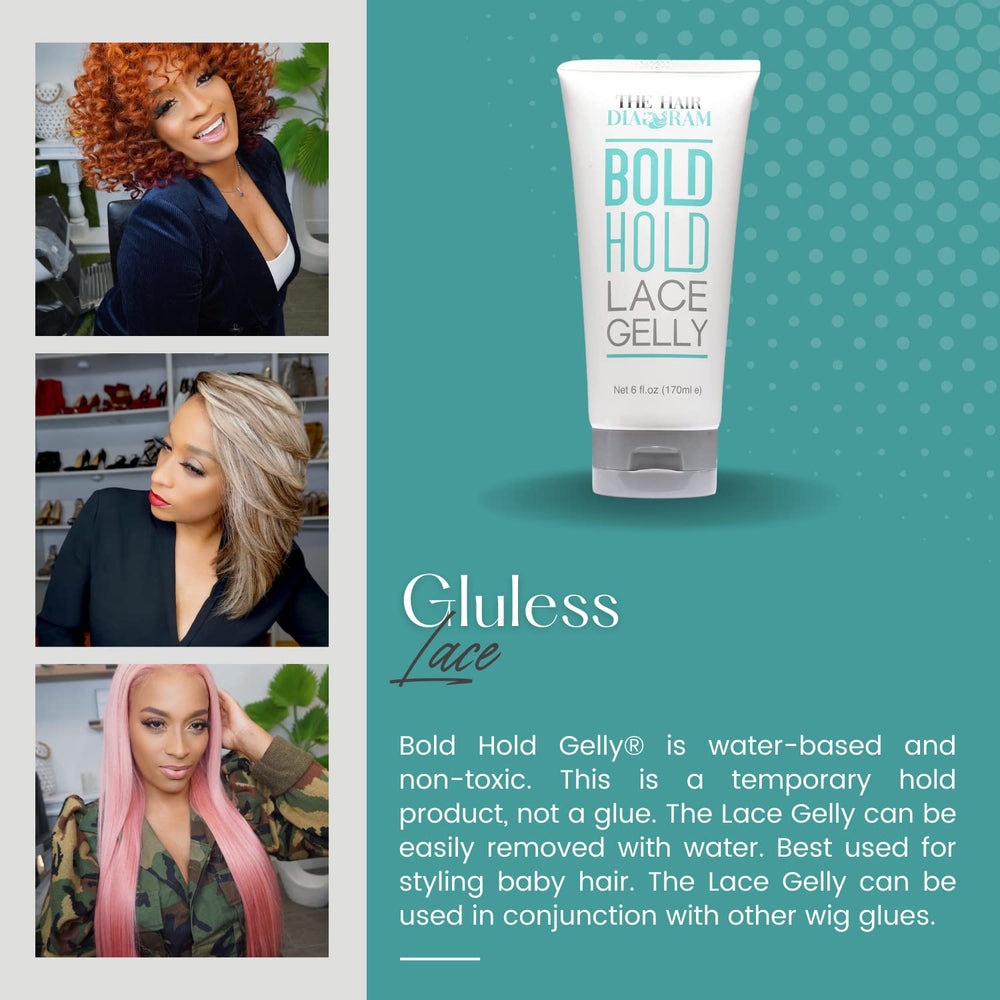 The Hair Diagram Bold Hold Lace Gelly: base de agua para fijación ligera sin irritación