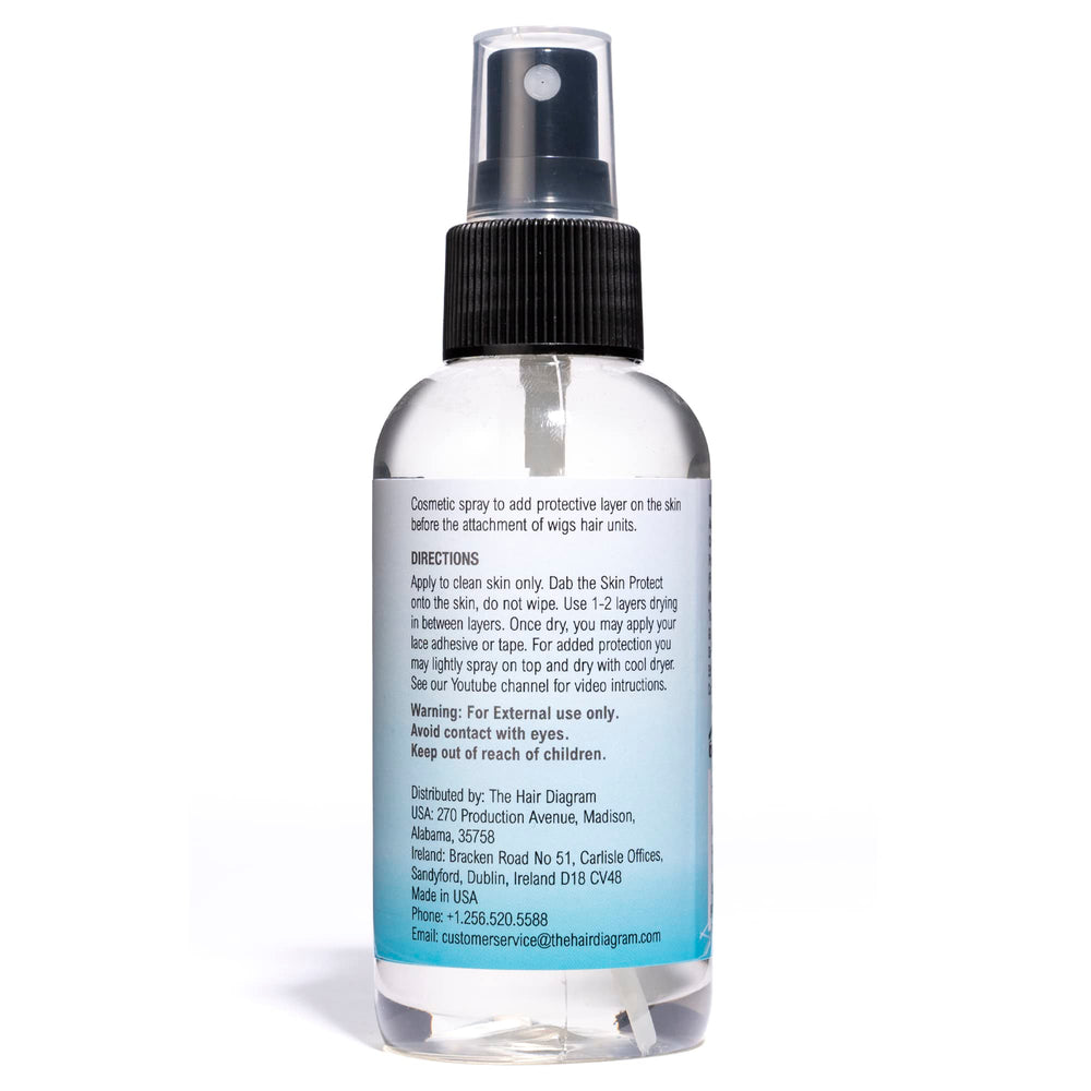 The Hair Diagram Bold Hold Skin Protectant, sin látex para piel segura.