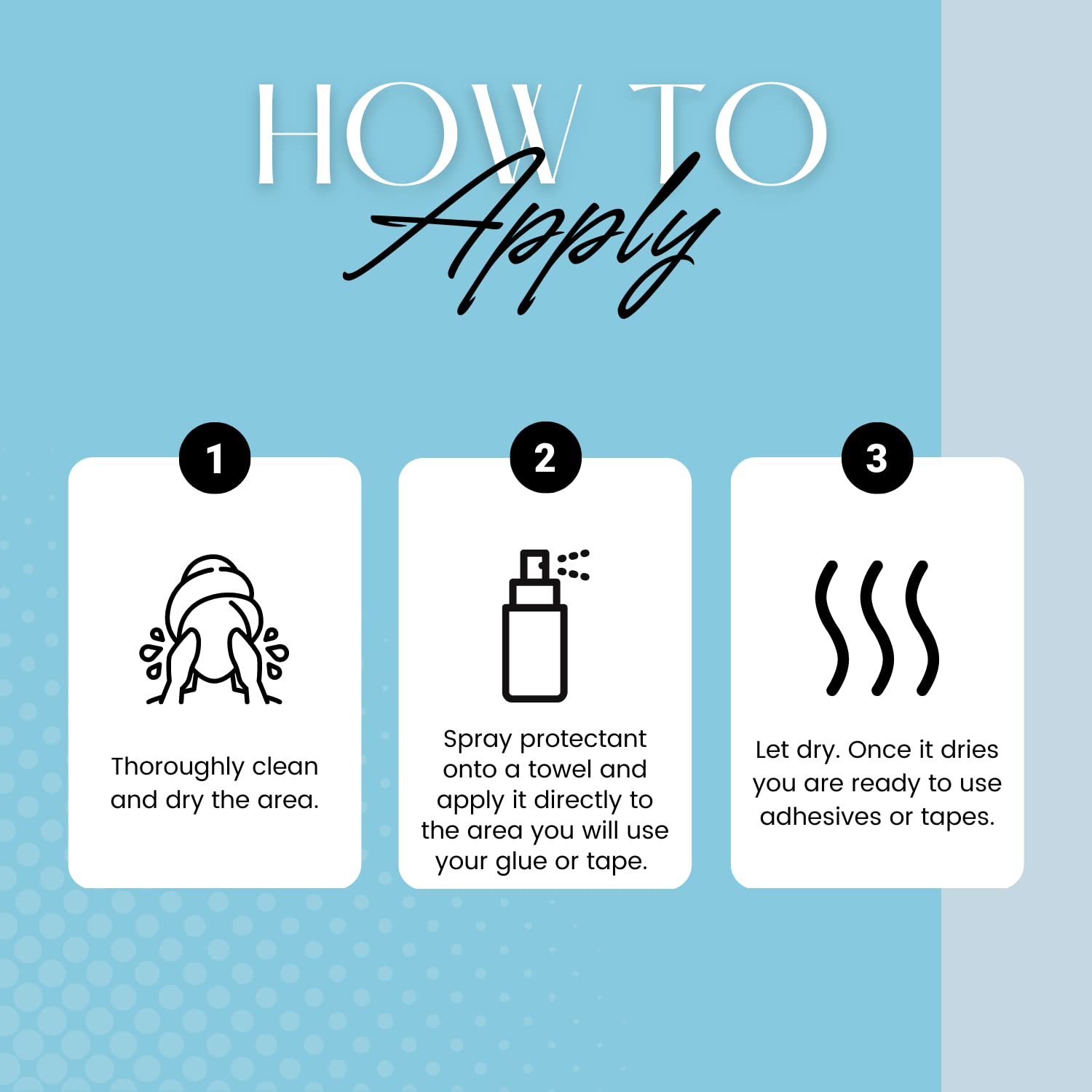 The Hair Diagram Bold Hold Skin Protectant, uso diario seguro con adhesivos de peluca.