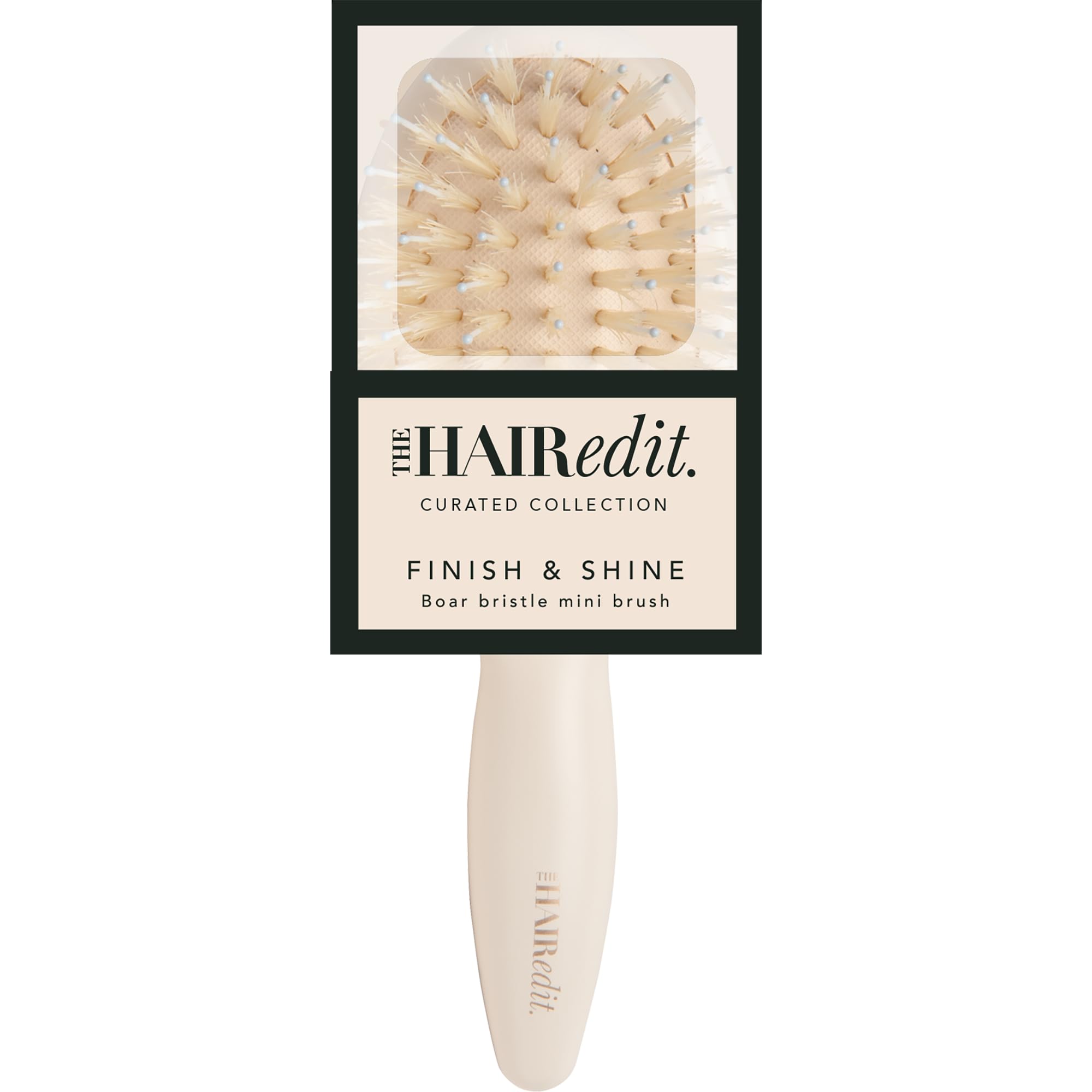The Hair Edit shine-boosted finish after brushing