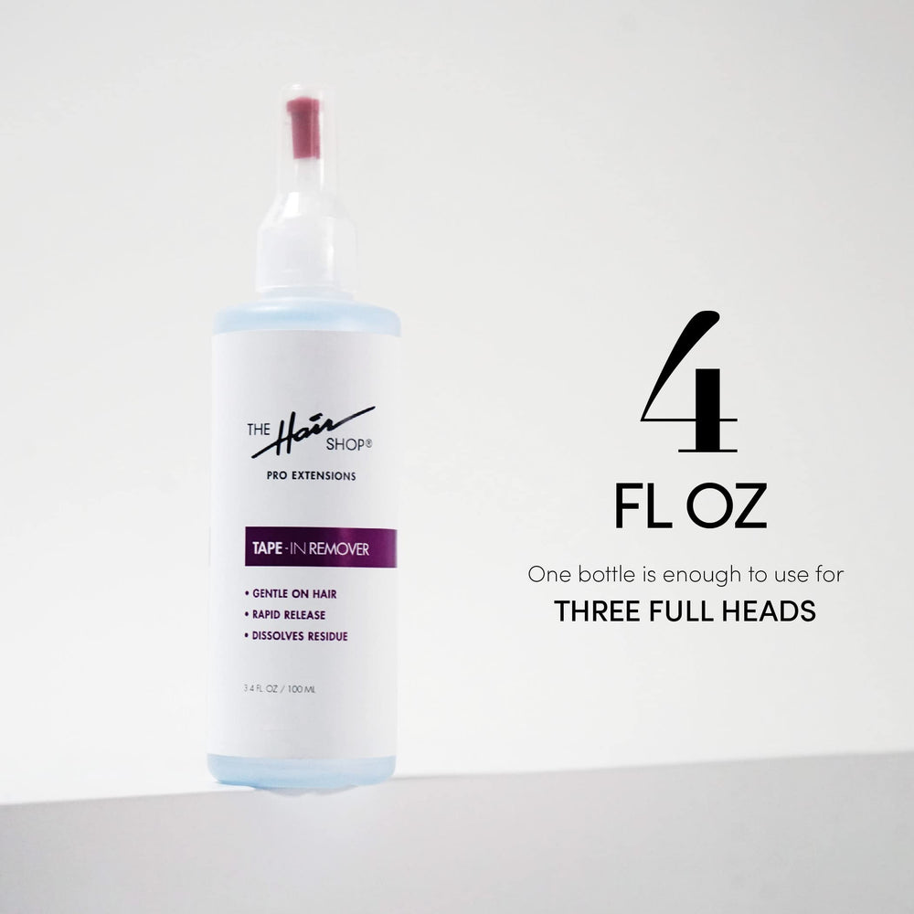 The Hair Shop X10 Pro-Tools Remover cleans hair after removal to support reuse.