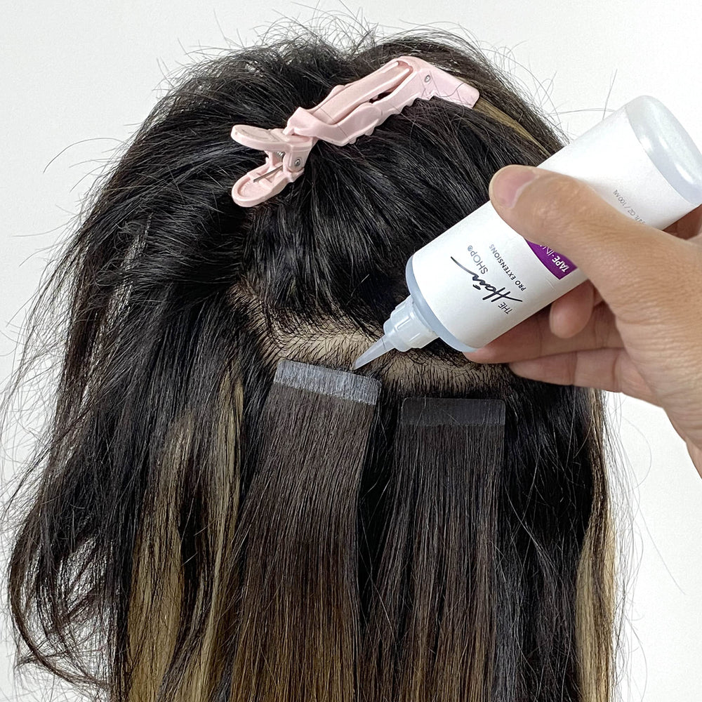 The Hair Shop X10 Pro-Tools Remover shows a smooth glide for gentle removal.