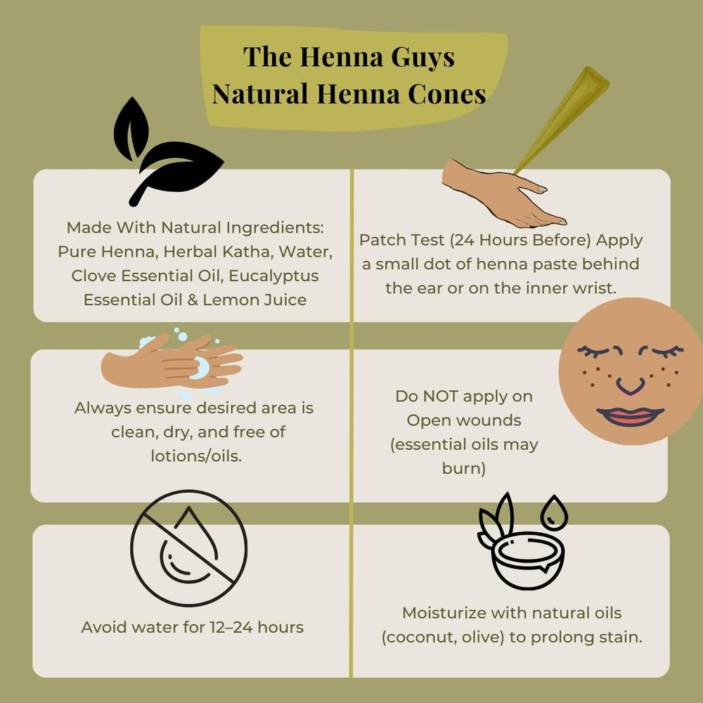 The Henna Guys cone tip enables precise spot coloring on hair