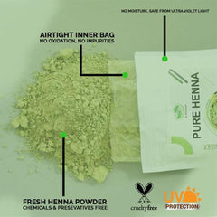 The Henna Guys hair dye paste mixing action for even application