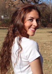 The Henna Guys Light Brown Hair Dye on gray hair for coverage