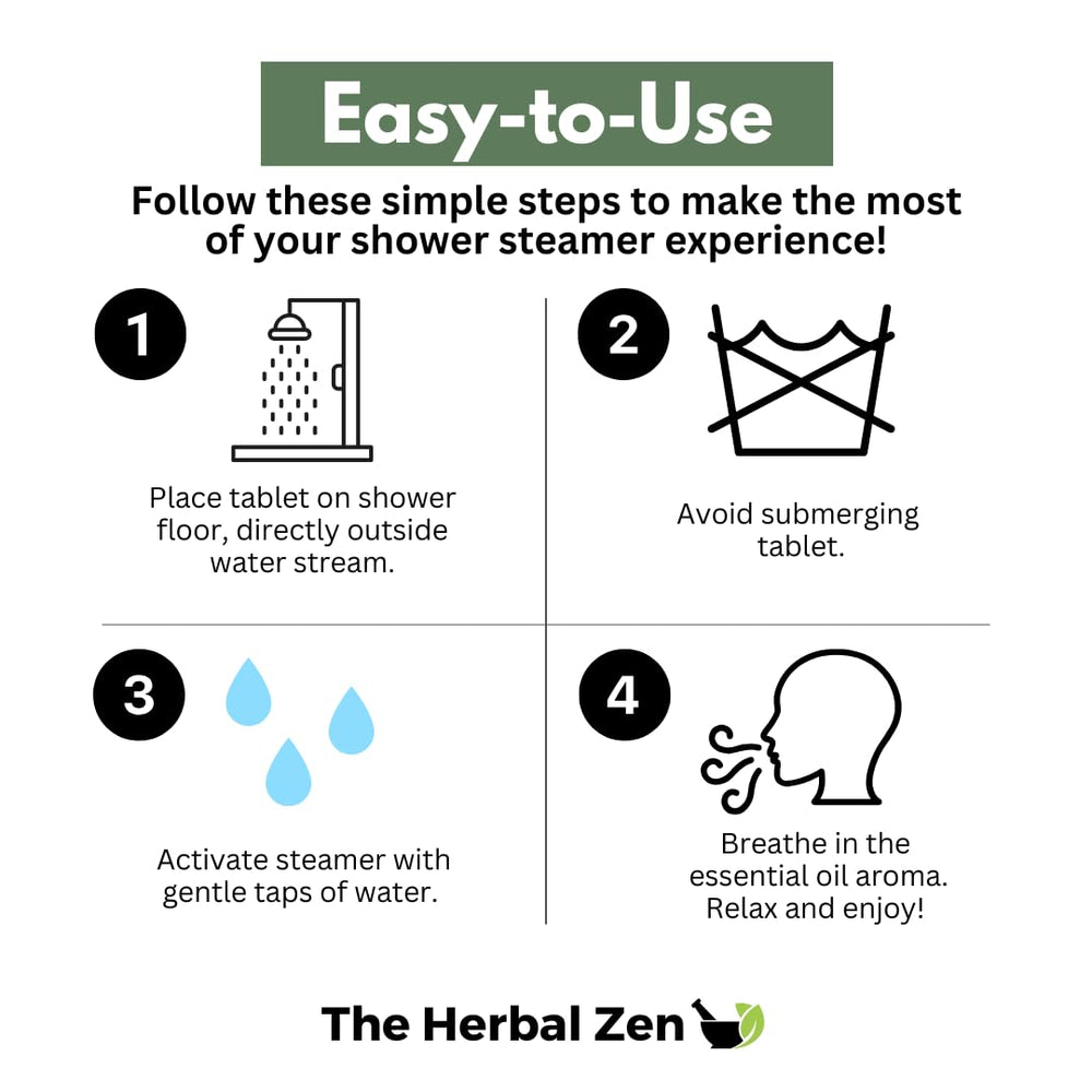 The Herbal Zen Stress Fighter steamers for an at-home spa ritual.