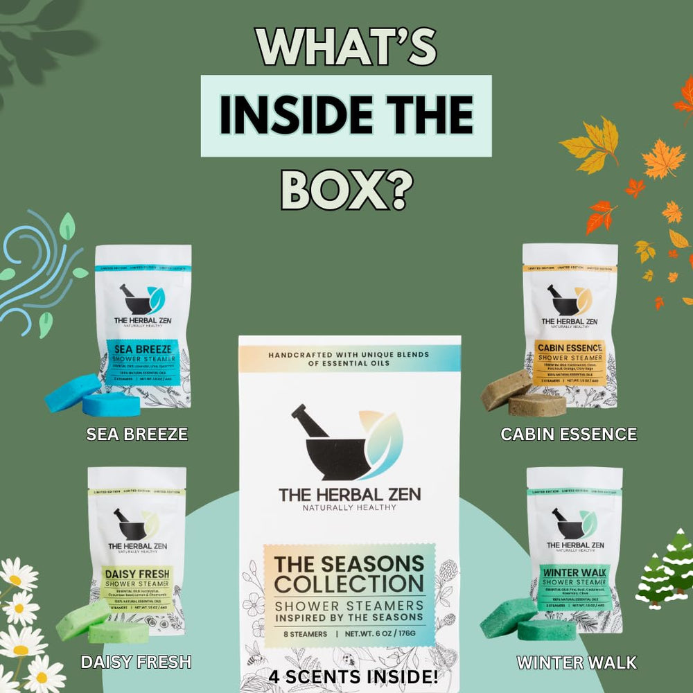 The Herbal Zen cold kicker steamer delivers a refreshing morning reset.
