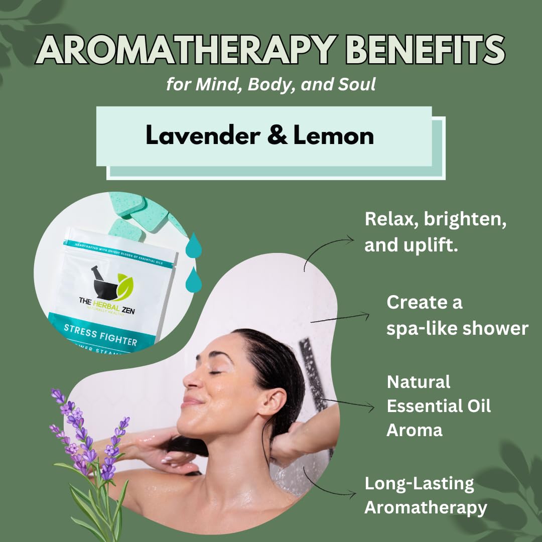 Lavender lemon aroma steamer from The Herbal Zen for at-home spa vibes.