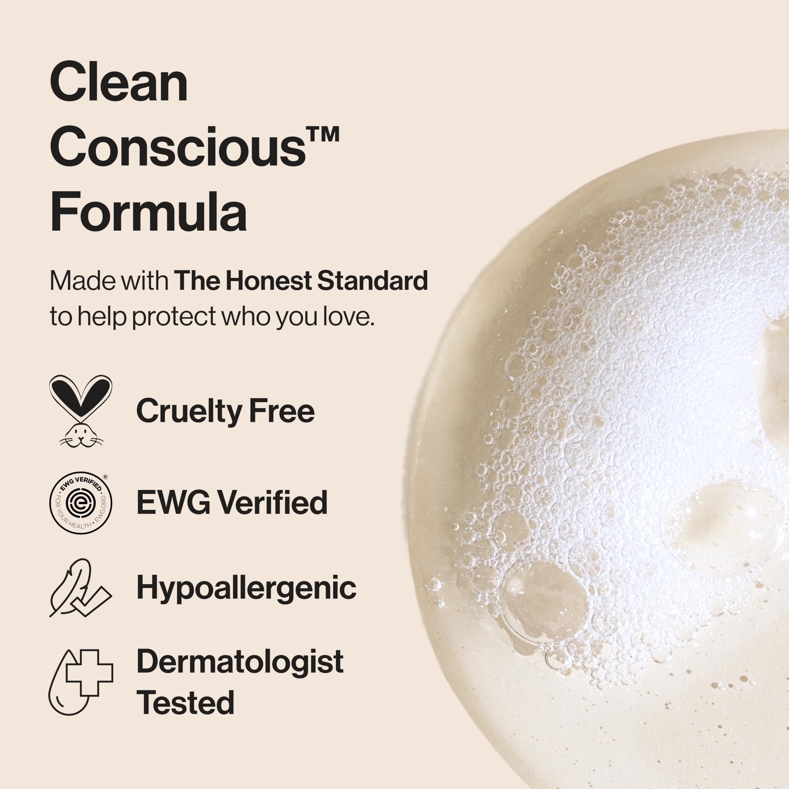 Eco refill carton from The Honest Company reduces plastic waste in the bathroom.