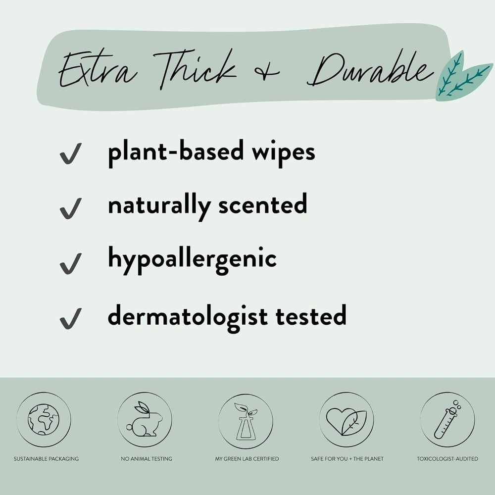The Honest Company Hydrate + Cleanse wipes with Aloe + Cucumber for hydrating care