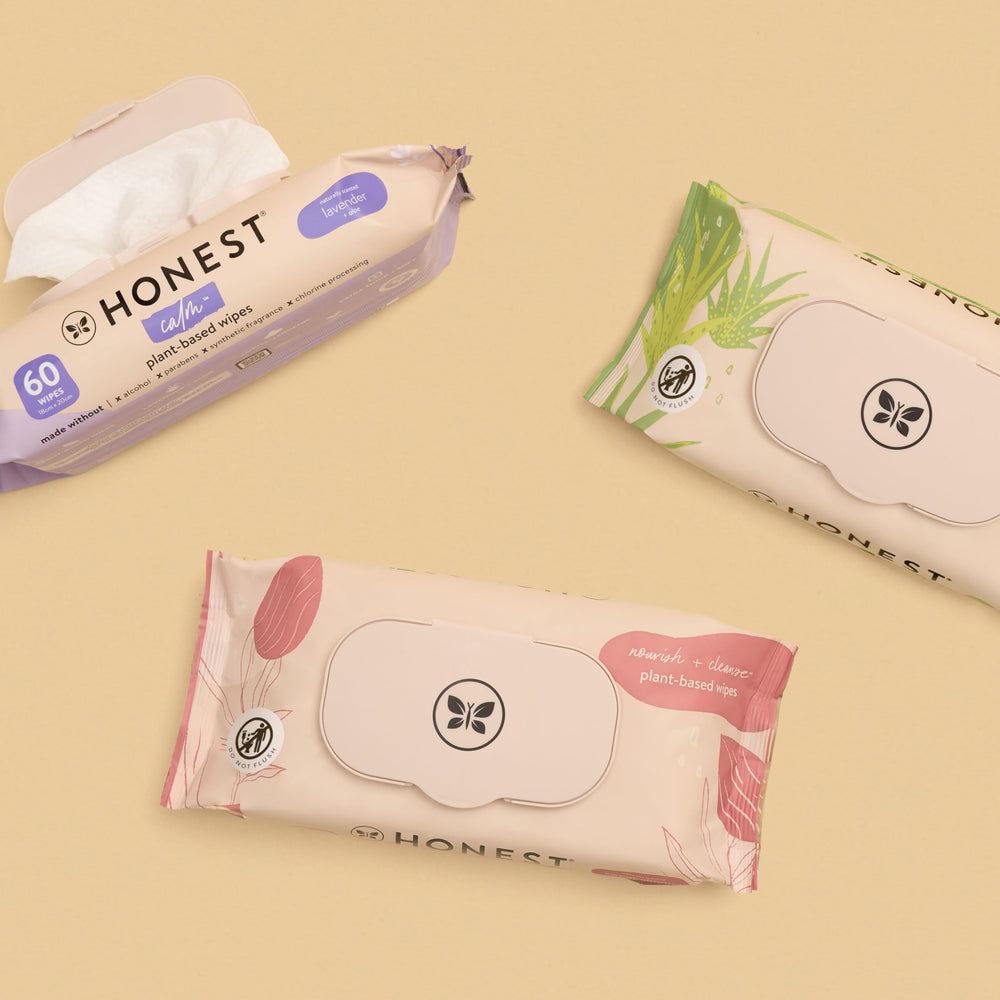 The Honest Company Hydrate + Cleanse wipes gym bag essential for quick refresh