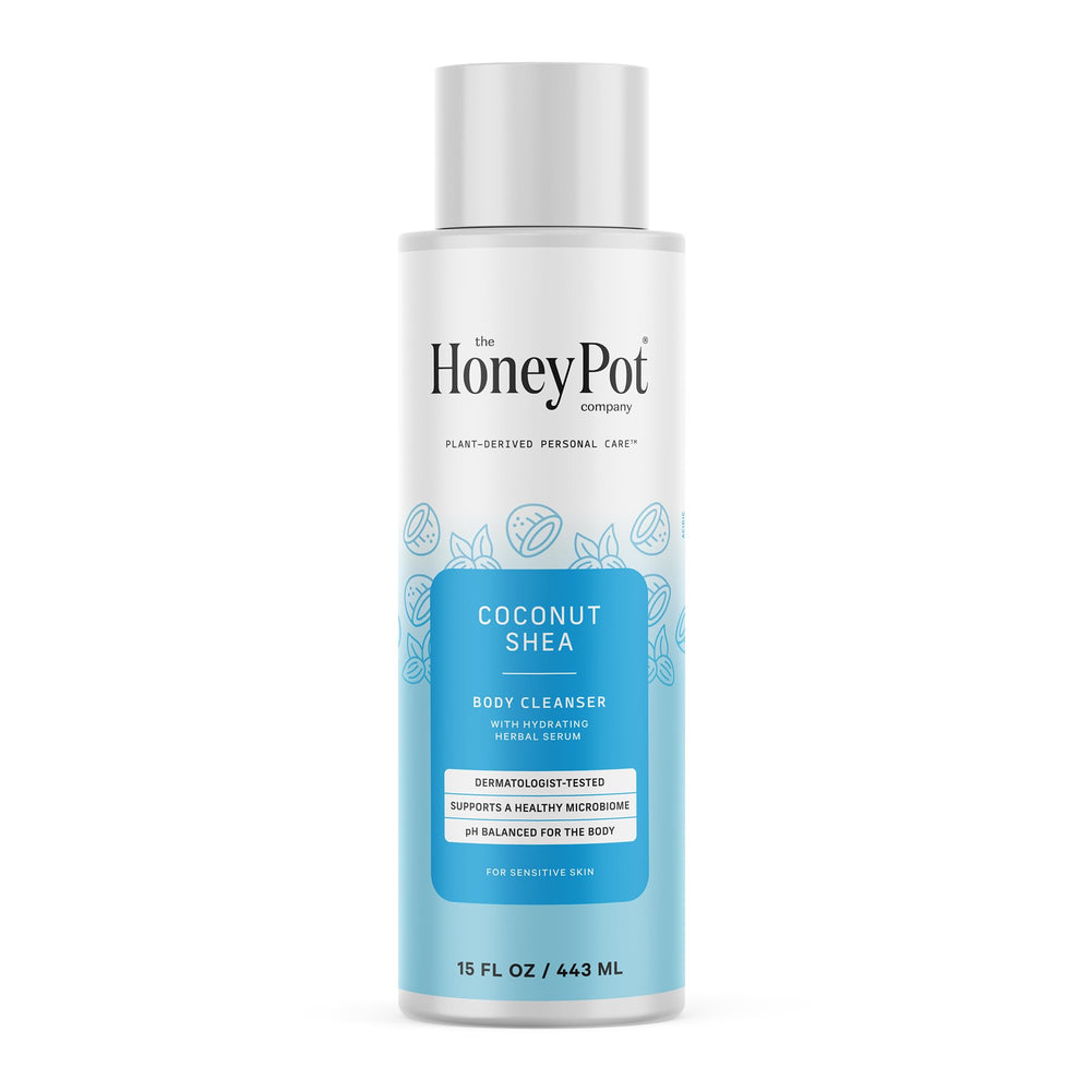 The Honey Pot Coconut Shea botella hidratante para piel suave