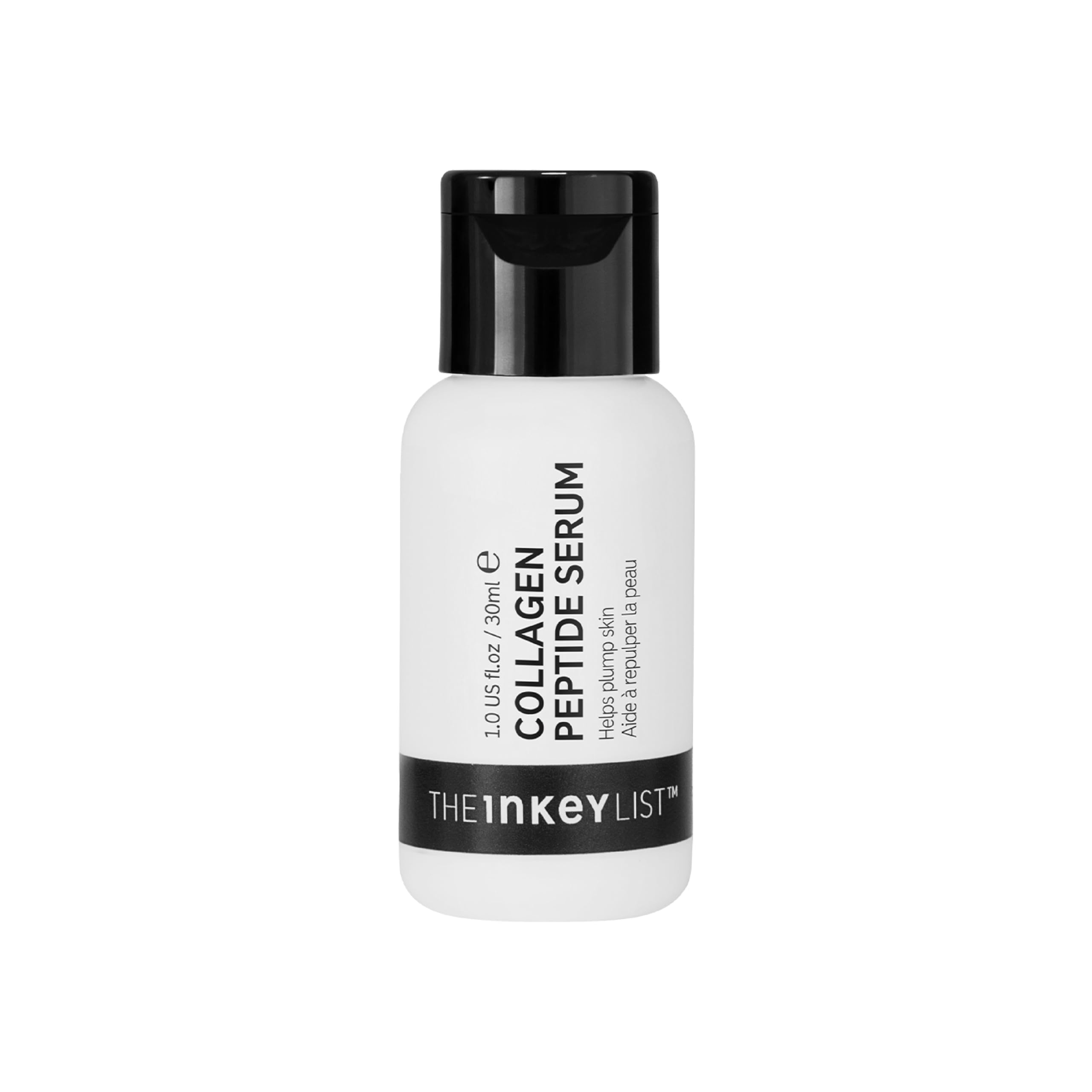 The INKEY List Collagen Peptide Serum botella: suave firmeza y tersura.