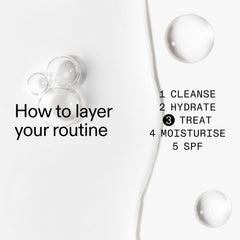 Textura cremosa del suero de colágeno para absorción suave.