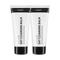 El bálsamo desmaquillante The INKEY List Oat Cleansing Balm Duo en envase limpia sin resecar la piel.