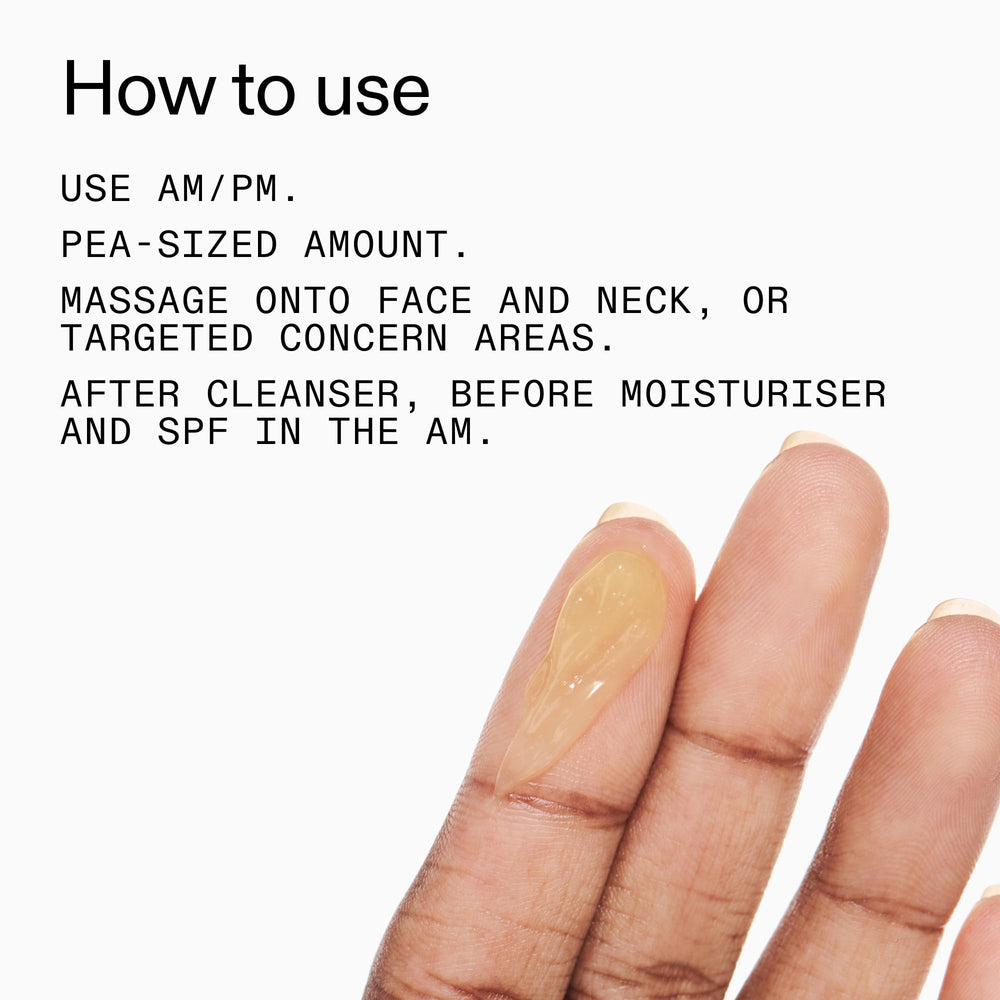 The INKEY List Serum Ácido Tranexámico, uso nocturno para tono más uniforme.
