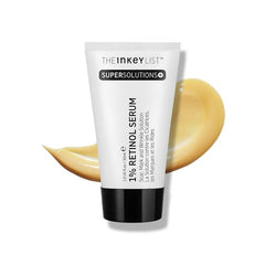 The INKEY List Suero de Retinol: botella frontal para rutina nocturna suave.