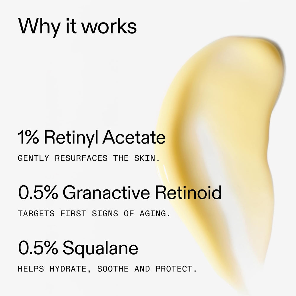 The INKEY List Suero de Retinol: envase de vidrio que mantiene la fórmula estable.