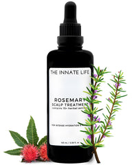 THE INNATE LIFE rosemary scalp treatment bottle for healthier-looking scalp.