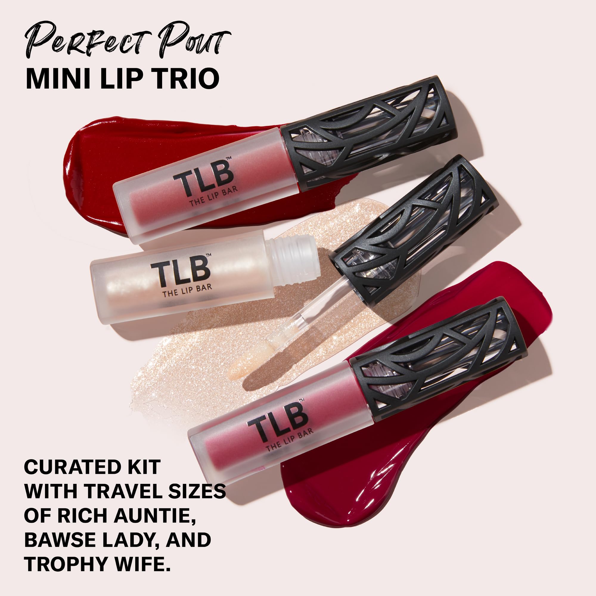 The Lip Bar Rich Auntie mini labial líquido Deep Berry para uso diario